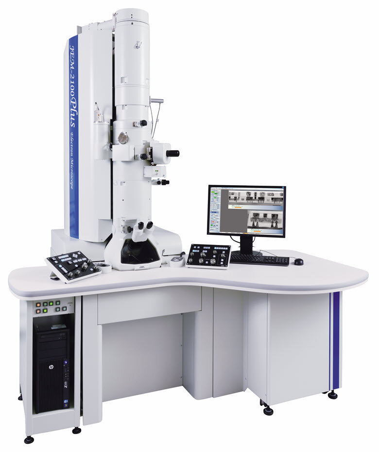 Jeol transmission electron microscope JEM-2100 plus with EDX